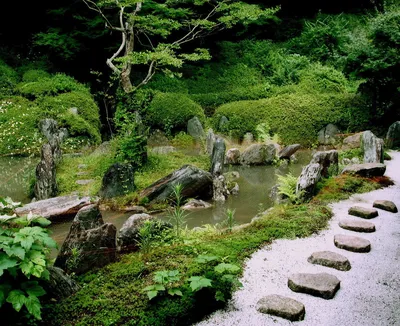 Камни в японских садах.