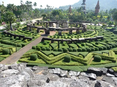 Тропический сад Нонг Нуч близ Паттайи. Таиланд. Фотопрогулка