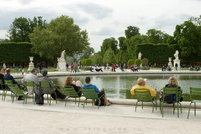 Сад Тюильри в Париже: 42 фото