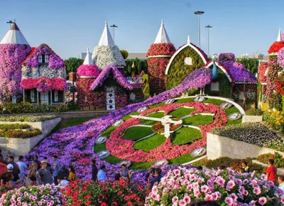 Парк цветов в Дубае удивляет прямо со входа! Dubai miracle garden - YouTube