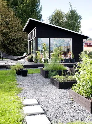 Участки и сады в скандинавском стиле – 135 лучших фото, ландшафтный дизайн  участка, сада и огорода | Houzz Россия
