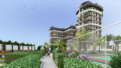 Новый проект с просторными апартаментами в центральном районе Алании с ВНЖ  – продажа в Mayalanya Group