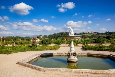 Сады Боболи (Giardino Di Boboli) Во Флоренции - Город Возрождения На Реке  Арно. Италия. Фотография, картинки, изображения и сток-фотография без  роялти. Image 84577965