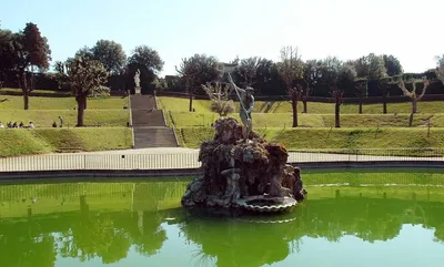 Панорамный вид на сады Боболи (Giardino Di Boboli) Редакционное Стоковое  Фото - изображение насчитывающей ведущего, зеленый: 166099033