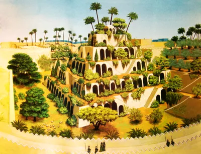 красивые картинки :: вавилон :: Висячие сады Семирамиды :: art (арт) /  картинки, гифки, прикольные комиксы, интересные статьи по теме.