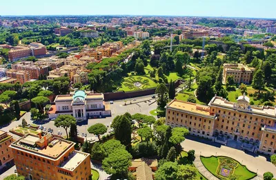 Сады Ватикана/Jardines Vaticanos (Ватикан/Città del Vaticano - Италия)