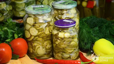 Салат из огурцов с луком и острым перцем на зиму - пошаговый рецепт с фото  на Готовим дома