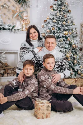 НОВОГОДНИЕ ФОТОСЕССИИ 2019 | Фотоидеи для семьи, Детские новогодние фото,  Рождественские картинки