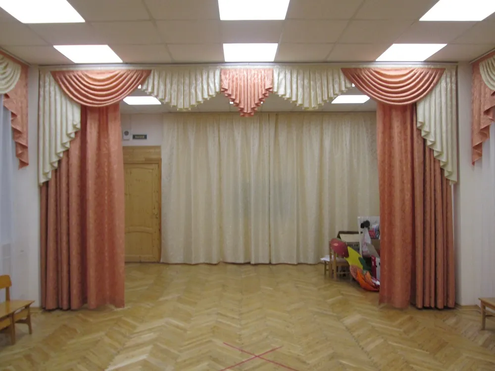 Шторы в детские сады на заказ. Купить шторы в детский сад в СПб | Ажур