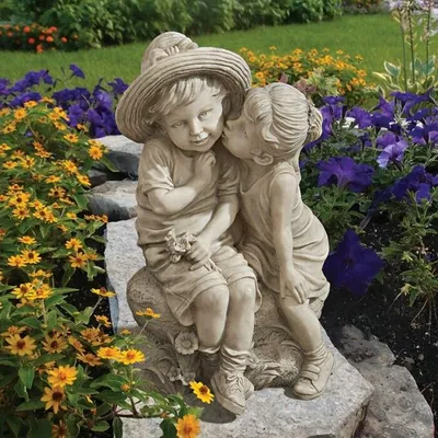 Скульптуры для сада: 155 фото современных и классических идей украшения сада  и придомового участка | Landshafblog - все о ландшафте! | Дзен