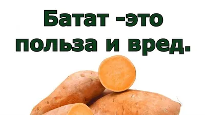 Gastronom - Батат 🍠 или сладкий картофель! История этого овоща начинается  около 10000 лет назад, когда он родился на территории современных Перу и  Колумбии. Батат - источник кальция, калия, бета-каротина (который в