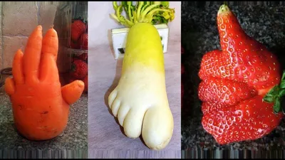 25 фото фруктов и овощей, отличившихся своей формой! | Ололо - смешные  картинки и веселые истории