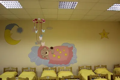 Оформление спальной комнаты в детском саду (2 фото). Воспитателям детских  садов, школьным учителям и педагогам - Маам.ру