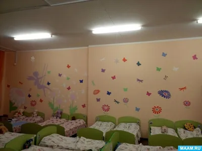 Спальня в детском саду оформление - 59 фото