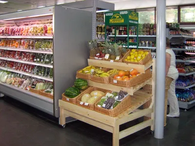 Стеллаж для фрукты овощи - Чертежи, 3D Модели, Проекты, Торговое  оборудование и рекламные конструкции