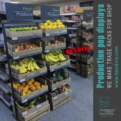 Полки для фруктов и овощей в супермаркете, магазины для фруктов и овощей,  магазины для овощей, полки для демонстрации фруктов и овощей | AliExpress
