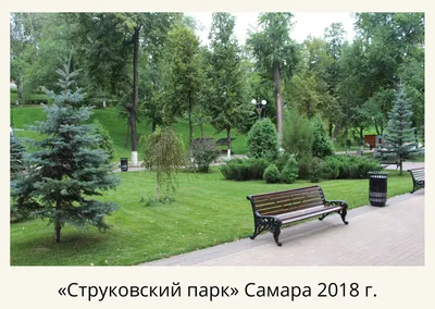 Самара: Струковский сад в 2018-м году