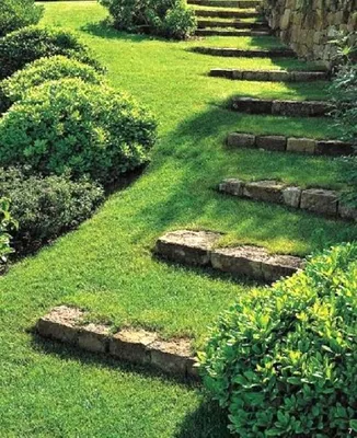 Готовые ступени для крыльца вместо бетонной садовой лестницы