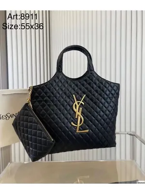 Большая женская сумка YSL Yves Saint Laurent 109696090 купить в  интернет-магазине Wildberries