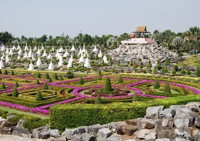 Тропический парк Нонг Нуч Suan Nong Nooch фото путеводитель