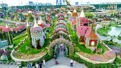 Парк цветов в Дубае - Dubai Miracle Garden