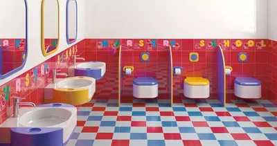 Туалет в детской комнате - 79 фото