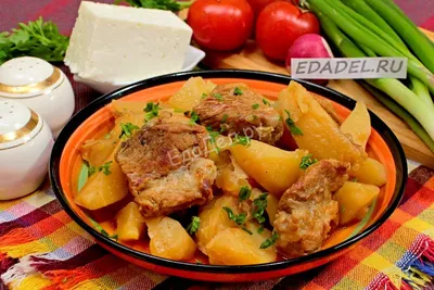 Жареная картошка с мясом и беконом (по-азиатски) - BlogIL