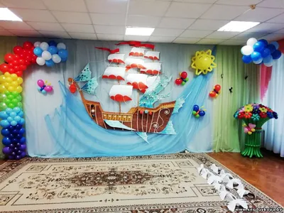Оформление шарами детского праздника | megashar-nsk.ru