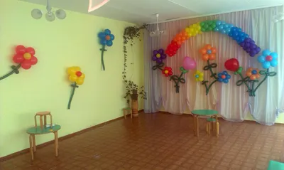 Украшение зала на выпускной в Морском стиле для детского сада