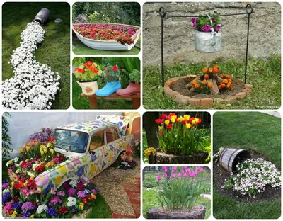 Как украсить сад огород своими руками (42 фото) - фото - картинки и  рисунки: скачать бесплатно