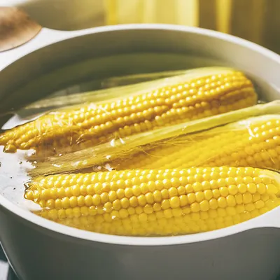 Вкусный Рецепт: Вареная кукуруза в початках