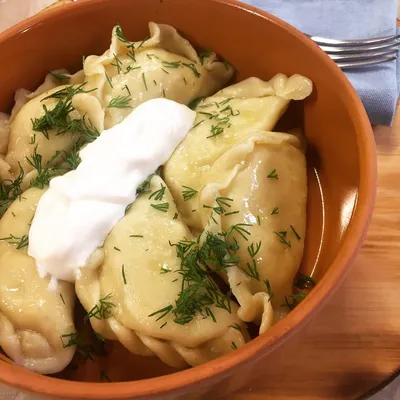 Вареники с картошкой 🥟🥟🥟 - рецепт автора Виктория