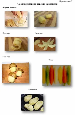 Фигурная нарезка овощей - 66 фото