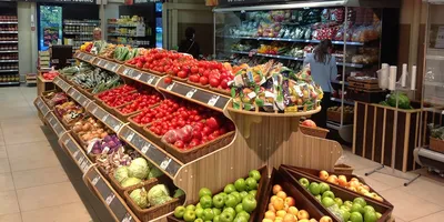 Почему используют плетеные корзины и лотки для выкладки фруктов и овощей в  розничных и сетевых магазинах | Абажуры Люстры Ротанг Lozaramazanov® | Дзен