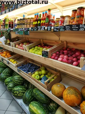Ассортимент овощей и фруктов в магазине (73 фото) »