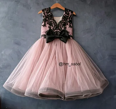 Нарядное розовое платье для девочек EDPL201 в интернет-магазине Е-Леди