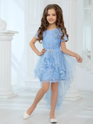 Купить белое нарядное платье для девочки в Хабаровске, детское платье для  выпускного интернет магазин Класс ДВ.