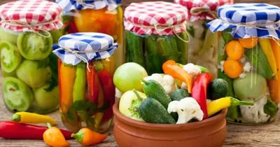 Салат на зиму из жареных овощей | Жареные овощи, Еда, Овощи
