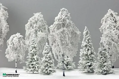 Фотошторы «Березы зимой» - купить в Москве, цена в Интернет-магазине Обои 3D