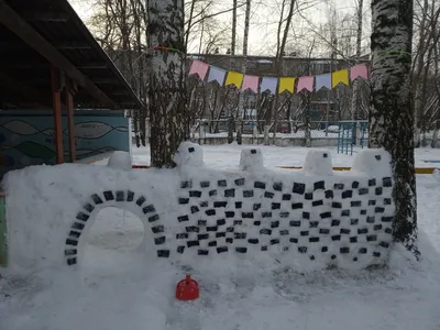 Зимние постройки на участке детского сада» » Золотой ключик