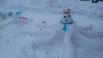 Конкурс построек из снега «Зимние фантазии» | НИОС