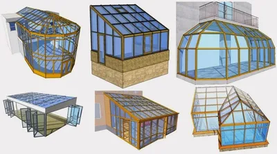 Заказать недорого в Москве изготовление и монтаж зимнего сада | Московский  оконный сервис