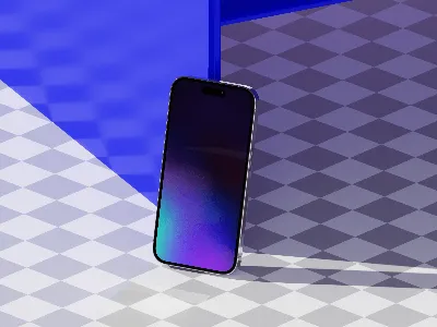 Artistic 3D rendered wallpapers for iPhone