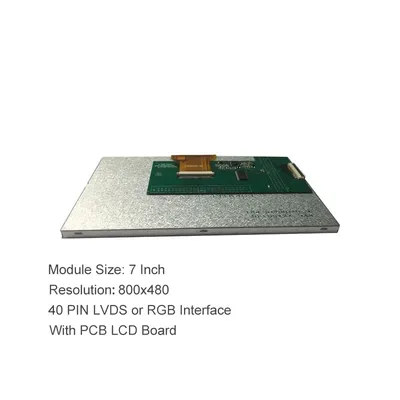 4.3inch QLED Display, DSI Interface, 800 × 480, Integrated Structure,  Toughened Glass Panel | 4.3inch DSI QLED