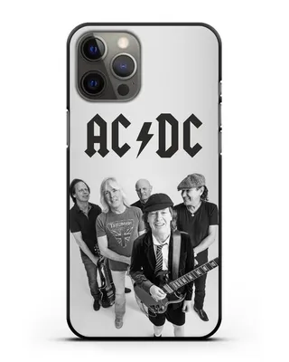 Матовый чехол AC/DC Stickers для Apple iPhone XS Max / Эпл Айфон Икс Эс  Макс с 3D эффектом черный - купить с доставкой по выгодным ценам в  интернет-магазине OZON (692764230)