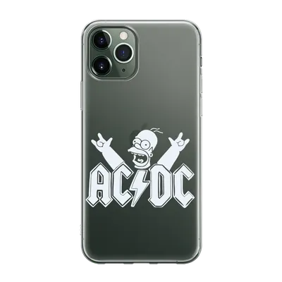 Чехол для телефона AC Rock DC для iPhone 14 13 12 11 XS X 8 7 6 Plus Mini  Pro Max SE 2022 | AliExpress