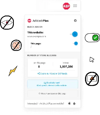Adblock Plus | Бесплатный блокировщик рекламы № 1 в мире