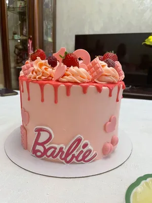 Наргиза Тортики - Для милых девочек торт с куклой Барби.... | Facebook