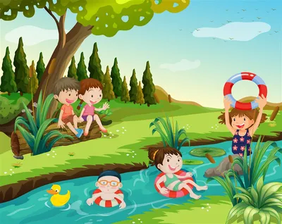 Основные правила поведения на воде для детей: памятка безопасности |  Детский сад №45 «Искорка»