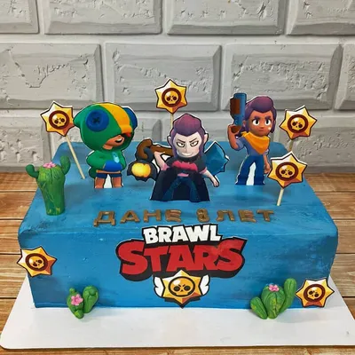 Сахарная картинка для торта. Съедобная, пищевая картинка \"Brawl stars (Бравл  Старс)\" , размер А4. Украшение для торта и декор для выпечки. — купить в  интернет-магазине по низкой цене на Яндекс Маркете